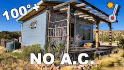 How to STAY COOL Living OFF GRID in the Desert (No A.C.) 🏜️