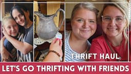 Let's go thrifting with friends in Tennessee | Iron Stone thrift haul