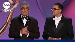 Eugene and Dan Levy open the 76th Emmy Awards