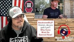 Reaction to AwakenwithJP - Why Guns Must Be Banned Now!