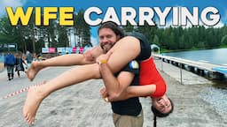 Inside Wife Carrying World Competition - Finland