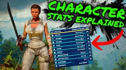 Character Statistics in Ark Survival Ascended Explained!! Hidden STATS, and OP STAT Builds!!