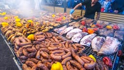 Best Street Food of the World. Biggest Food Fest in Europe. 'Gusti di Frontiera', Gorizia, Italy