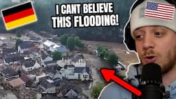 Germany hardest hit by worst flooding in Europe's history (American Reacts)