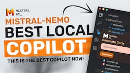 Mistral-Nemo + Stable-Code + Twinny : THE BEST Local Coding Copilot is here! (BEATS Github Copilot)