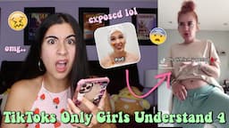 TikToks ONLY Girls Will Understand 4 (this is relatable??!) | Just Sharon