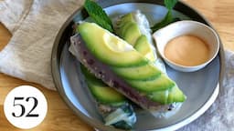 Avocado & Seared Ahi Tuna Rolls | Food52 + California Avocados