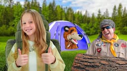 Nastya and a story about camping rules