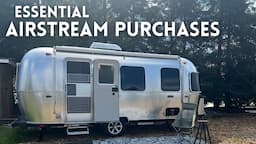 25 Essential Airstream Purchases | What to Buy for a New Travel Trailer