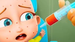 Time for a Shot | Baby Gets Vaccine | Nursery Rhymes for Kids | Happy Tots