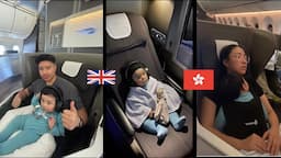 British Air Business Class | London To Hong Kong | Family Trip | Sega Gurung