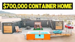 $700,000 TRIPLE SHIPPING CONTAINER HOME! (Full Tour & Cost Breakdown)