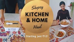 Useful Ideas For Kitchen And Home Organization | Products Haul From @Shopsy #shopsy #shopsyfinds