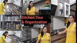 Modular Kitchen Tour And Organization Ideas || Hindi