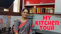 నా వంటింటి ప్రపంచం😀My kitchen Tour. kitchen organization ideas.howto clean and maintain our kitchen