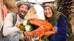 Old Age Couple: Cooking Mud Chicken Recipe || Village Life Afghanistan