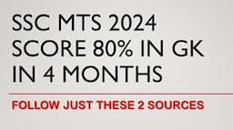 SSC MTS 2024 GK STRATEGY by PARMAR SSC