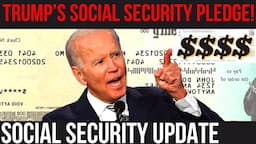 TRUMP'S NEW SOCIAL SECURITY PLEDGE VS BIDEN'S 5 PROMISES! SSI SSDI Payments | Social Security Update