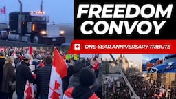 One-Year Anniversary Tribute of Canada's Amazing Freedom Convoy!!! Commemorative Montage