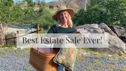 Thrift with Me - Estate Sale, Junk-in-your-Trunk, and Thrift Haul