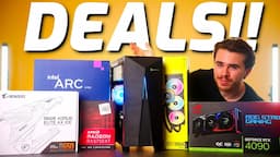 The BEST 👑 Amazon Prime Day & Newegg Fantastech PC Build Deals!