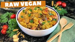 RAW VEGAN CURRY RECIPE!! BEST IN THE WORLD!! CHRIS KENDALL DEMO