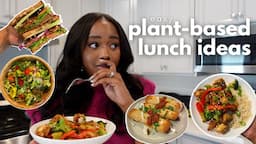 beginner-friendly plant-based lunch ideas + grocery haul 001 | sweet greens vegan