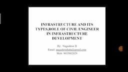 Role of civil engineer in infrastructure development of a country