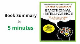 Emotional Intelligence by Daniel Goleman | Book Summary | English | Psychology