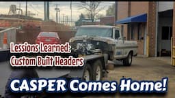 CASPER Comes Home! Lessons Learned about Having Headers Custom built