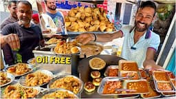 25/- Rs Level 3000 Nashta | Tikki wale Chole Bhature | Street Food India