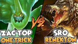 SRO RENEKTON VERSUS ZAC TOP ONE TRICK! (HERE'S HOW IT WENT)