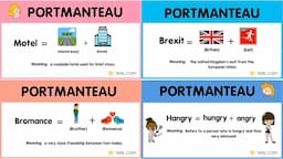 35+ Great Examples of Portmanteau You Should Immediately Add to Your Dictionary | Portmanteau Words