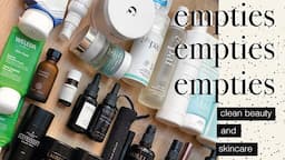 Empties | Clean Beauty and Skincare