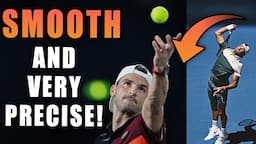 Grigor Dimitrov Serve Analysis- Smooth, Powerful, And Precise!