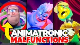 Top 10 Disney Fails & Animatronic Malfunctions Pt 19