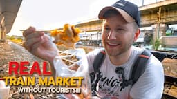 Tourists DON'T COME Here!! / SUPER CHEAP Street Food in Thailand / Bangkok Food Tour 2024