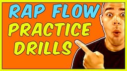 Rap Flow Practice Drills For Trap Beats - 4 Bars Double Time