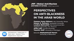 Perspectives on Anti-Blackness in the Arab World _ Wednesdays at the Center, Duke University