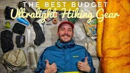 My Favorite BUDGET Hiking Gear (Full Gear List)