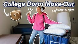 COLLEGE MOVE-OUT VLOG! 📦 (USC dorms, final exams, sophomore year)