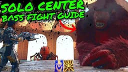 SOLO Center Boss FIGHT Guide!! How To Solo Megapithicus and Broodmother on the Center EASY WIN STRAT