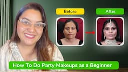 How To Do Party Makeup on Mature Skin For Beginners By Magical Sehba!