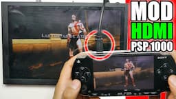 MOD HDMI PSP 1000, Conecta tu PSP FAT a una TV!