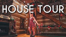 Christmas House Tour | Winter Log Cabin Home Decor