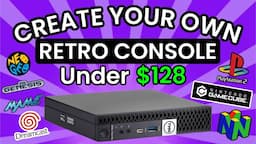 Create Your Own Loaded Retro Console From A Repurposed PC For Under $128 on Amazon