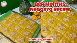 GANITO NA ANG GAWIN MO SA KALABASA BER MONTHS NEGOSYO RECIPE PATOK NA NEGOSYO Pinoy Kakanin