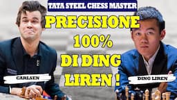 PARTITA PERFETTA DI DING LIREN VS CARLSEN | APERTURA LONDON | TATA STEEL CHESS MASTER 2023