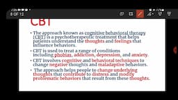 Psychotherapy:Types, techniques, CBT, Behavioural therapy, Cognitive therapy, Psychoanalytic therapy