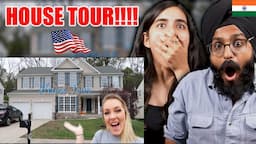 Indians React to AMERICAN HOUSE TOUR!!!!